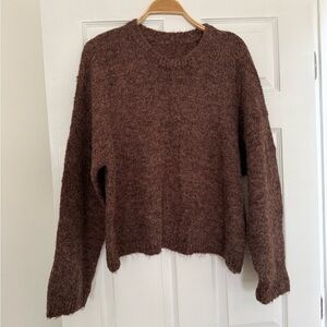 Wool  Brown Sweater